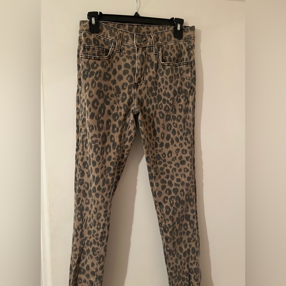 Carmar Cheetah Print Jeans